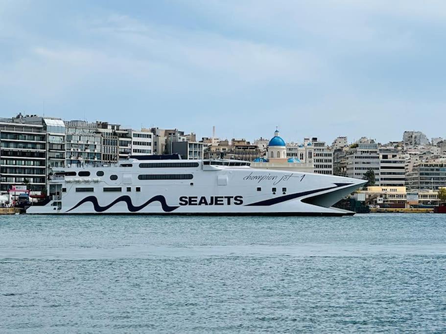 Grey At Port Piraeus